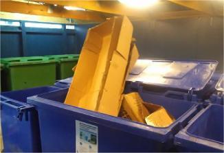 -när du ställde sängen utanför containern?
