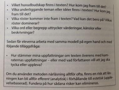 Med detta inte sagt att vi BARA ska högläsa bilderböcker, naturligtvis inte, men vi kan med gott samvete låta elever i alla åldrar ta del av denna speciella genre inom barnlitteraturen.