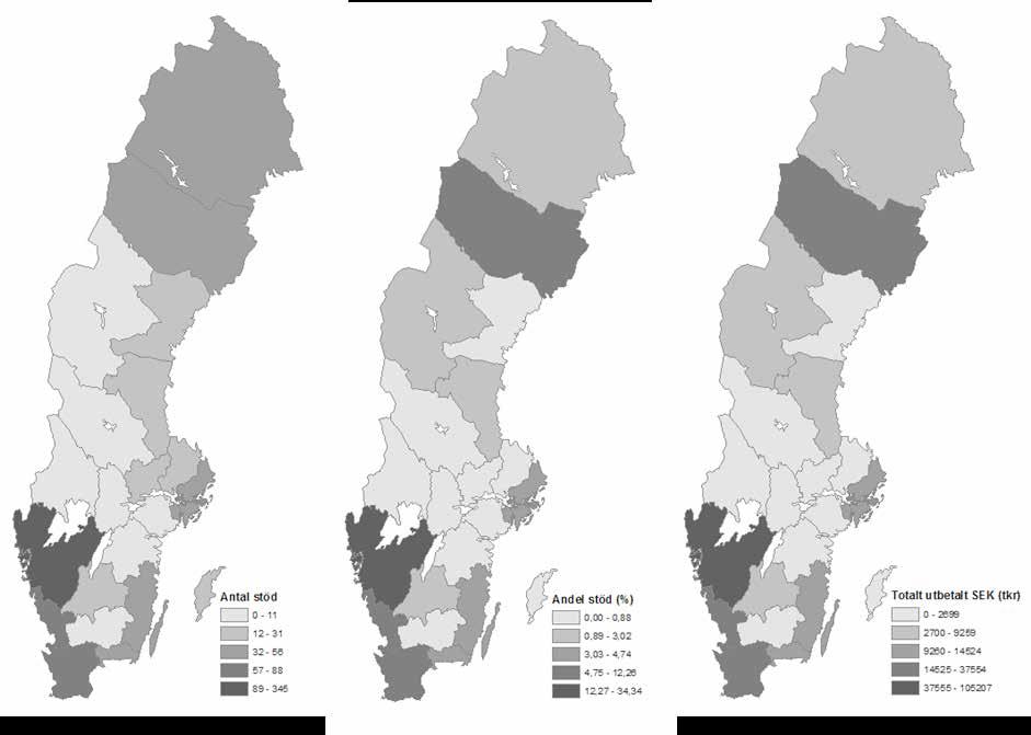 7 Kvalitativ analys Denna del redogör för uppnådda resultat inom fiskeriprogrammet fram till utgången av 2013.