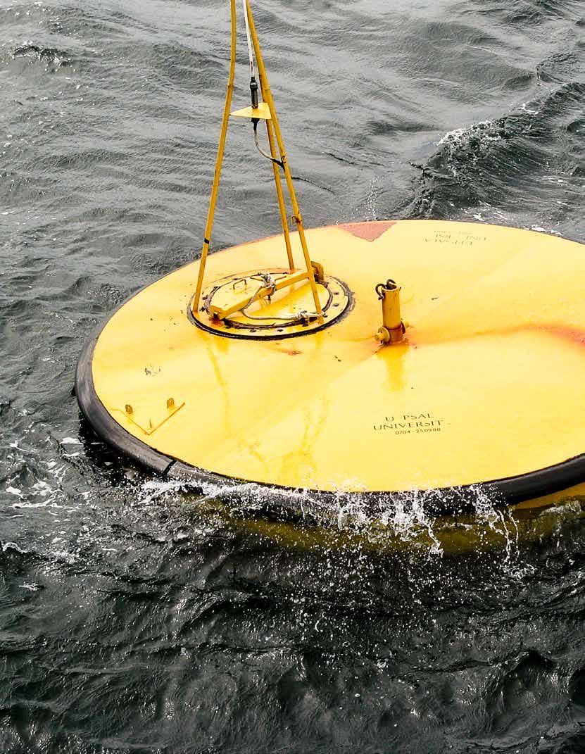 MARIN ENERGI SAMT FORSKNING BLÅ SAMHÄLLSBYGGNASMÅL Förutsättningar för att etablera verksamheter inom marin energi inklusive marina testbäddar ska finnas på lämpliga platser i