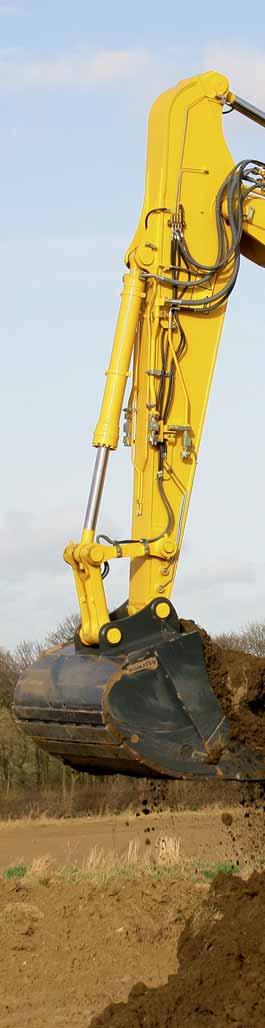 Överlägsen flexibilitet Idealisk för en lång rad tillämpningar Komatsu PC240-8 är kraftfull och noggrann och utrustad för att effektivt utföra alla uppgifter som er verksamhet kräver.