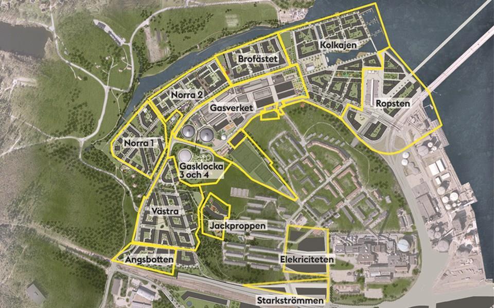 Anläggningens närmaste bostadsområde utgörs av