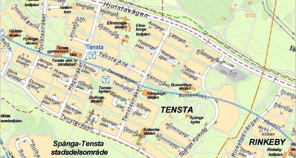 SID 2 (5) Utlåtande Bakgrund Planen omfattar fastigheten Grödinge 1, del av fastigheten Tisslinge 9 och del av Akalla 4:1.