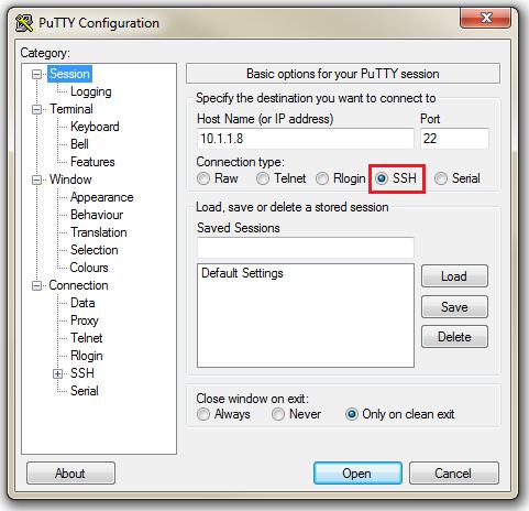 IOS - åtkomstmetoder SSH ger starkare lösenordsautentisering och använder kryptering under kommunikationsprocessen. Normalt innehåller IOS en SSH-server.
