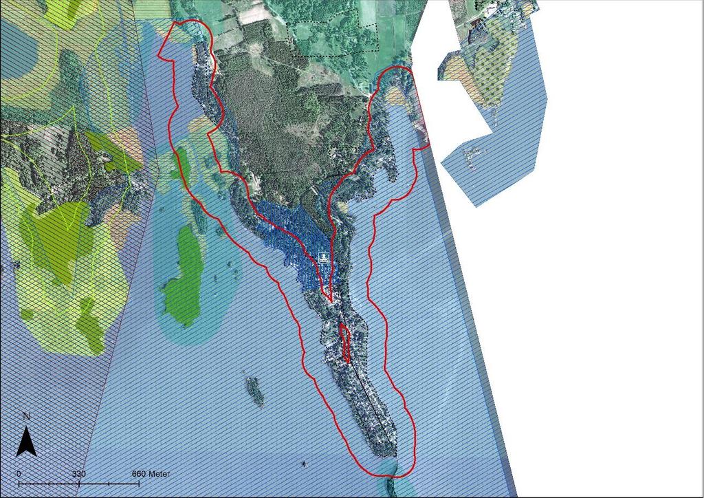 3.4 Frösshammarsön Frösshammarsön är beläget ca 16 km söder om Arboga, på en åsrygg som går ut i Hjälmaren. Området är idag till större delen bebyggd med fritidsbostäder.