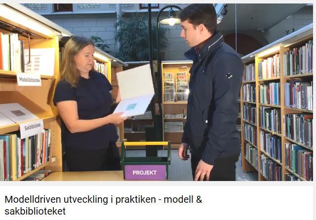 Genväg till digitalisering Test/PoC Nationellt sak- och modellbibliotek Film om genväg till digitalisering