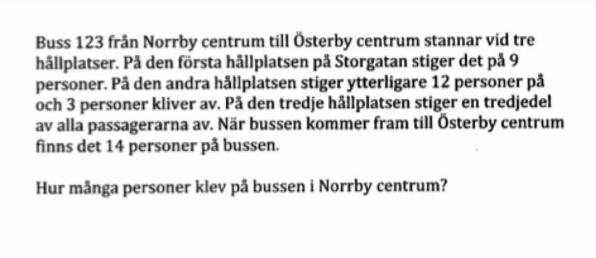 5.1.2 Urval Studien genomfördes på en F-9 skola. Den klass som fanns tillgänglig för studien var en klass i årskurs 6. Hela klassen informerades om studien och tillfrågades om att delta.