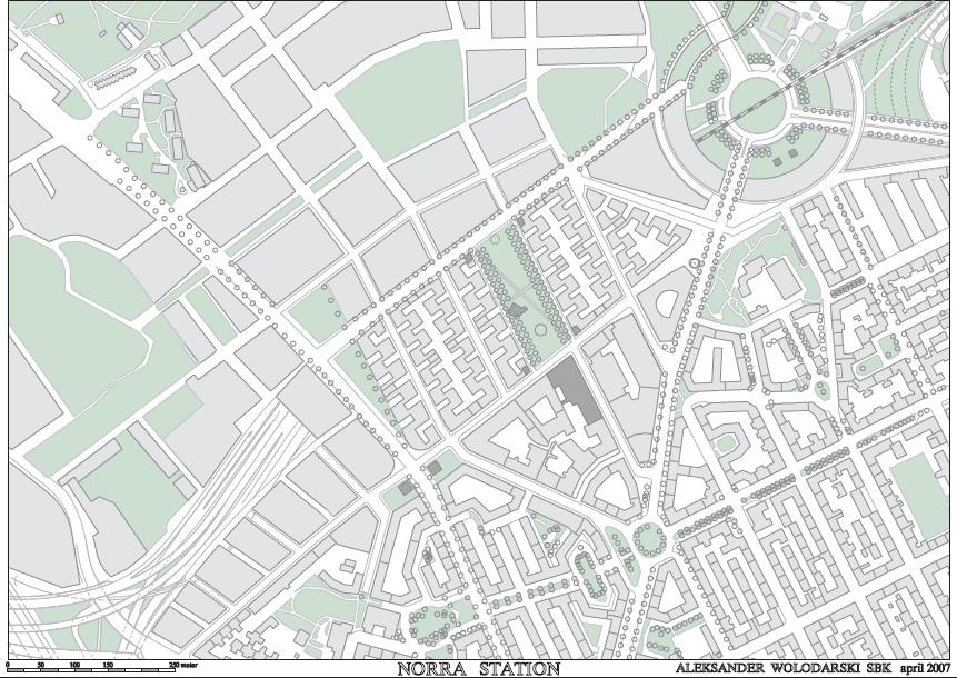 ter) och knappt 200 000 kvm kommersiella lokaler.