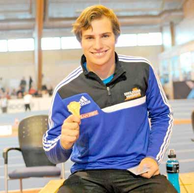ÅRETS KRANSKILLE är Eskilstuna Friidrotts duktige längdhoppare Johan Taléus med meriter från friidrottslandslaget, finnkampen och silver i Junior VM.