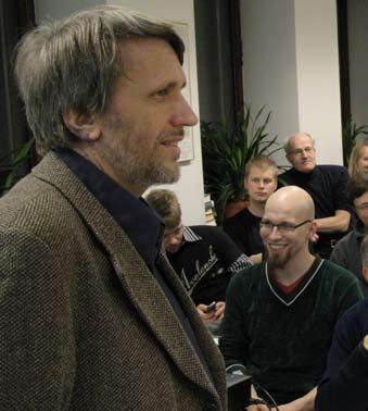 Vetenskapen är inte neutral i förhållande til Vid vårterminens öppnande erbjöd professor Tapio Puolimatka utgångspunkter för en diskussion om världsåskådning.
