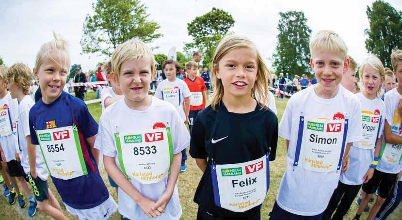 17 JUNI SUNDSTA Årets spralligaste löparfest! Karlstad Minilopp och Karlstad Miniminilopp för alla löpsugna barn! Karlstad Minilopp 7 15 år Gillar du glädje, spänning och fart?
