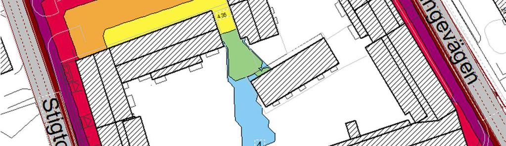 Med minst hälften av boningsrummen mot innergård finns dock förutsättningar för att uppfylla Stockholmsmodellen.