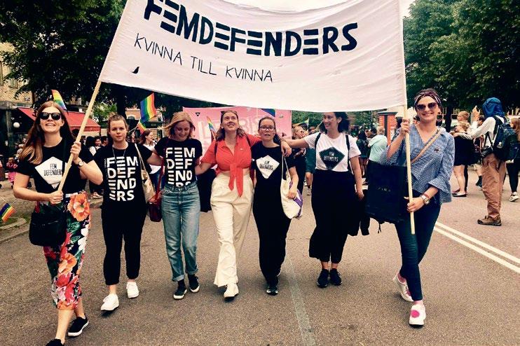 Gemaket riktar sig till tjejer i åldrarna 15 25 och bygger på samtal om samhällsfrågor och jämlikhet.