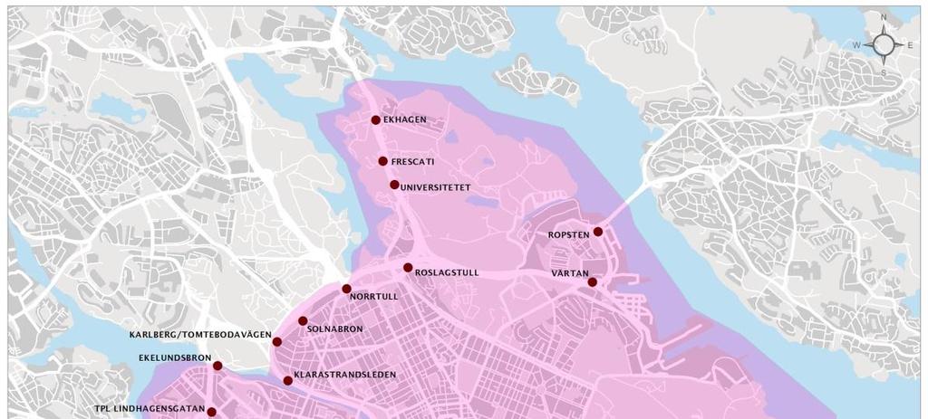 2.6 Trängselskattesystem Den 1 januari 2016 infördes ett nytt trängselskattesystem i Stockholm enligt beslut från riksdagen i mars 2014 18.