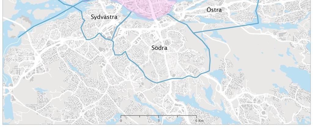 Trängselskattenivån är också lägre vid respektive snitt för att bättre anpassa nivån till trängseln i nätet.