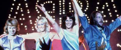 Program markerade * produceras hösten 2019, ** under 2020. Musik Från ABBA till Mamma Mia!