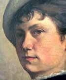 Anna Jonsdotter - livet på en hälsingegård under 1800-talet av konstnären Lillebi Habans.
