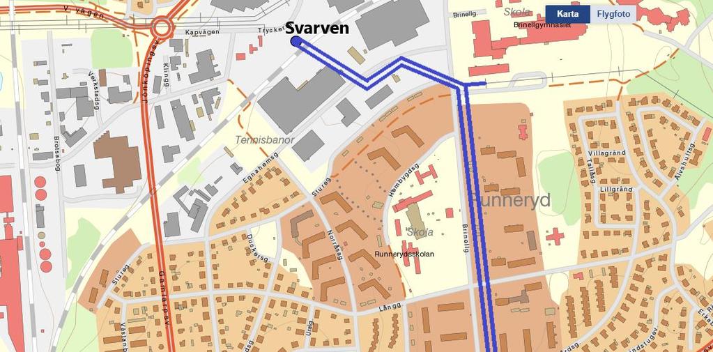 1 Inledning 1.1 Bakgrund Elförsörjningen till Nässjö tätort går via ett 45kV-nät som ägs och förvaltas av Nässjö Affärsverk Elnät AB, nedan kallat NAV.