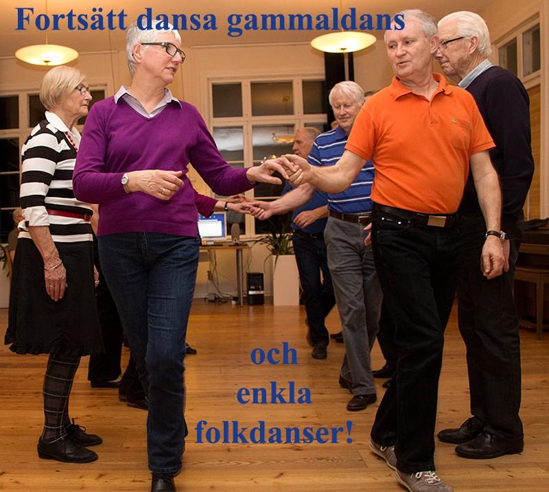 Fortsätt dansa gammaldans och enkla folkdanser! Torsdagar kl 18.30-19.