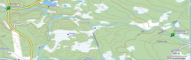 Som komplement togs även vattenprover där vattenkemin analyserades av Eurofins Environment Sweden AB.