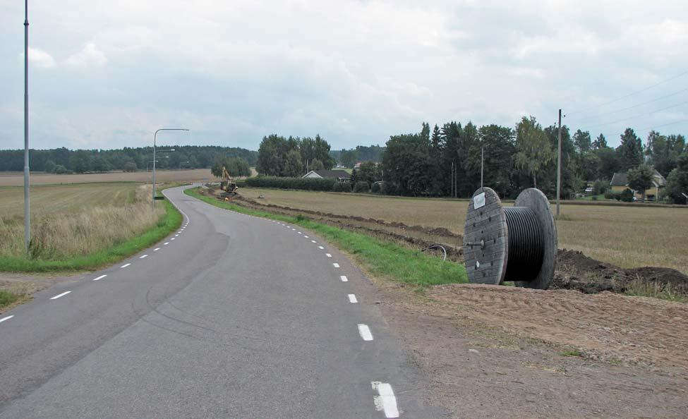 Figur 3. Översiktbild över schakt 3:s sträckning. Motsydöst. Foto Petter Nyberg, ÖM.