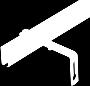 Aluminium Färg: Svart (RAL 9005) Vit (RAL 9016)