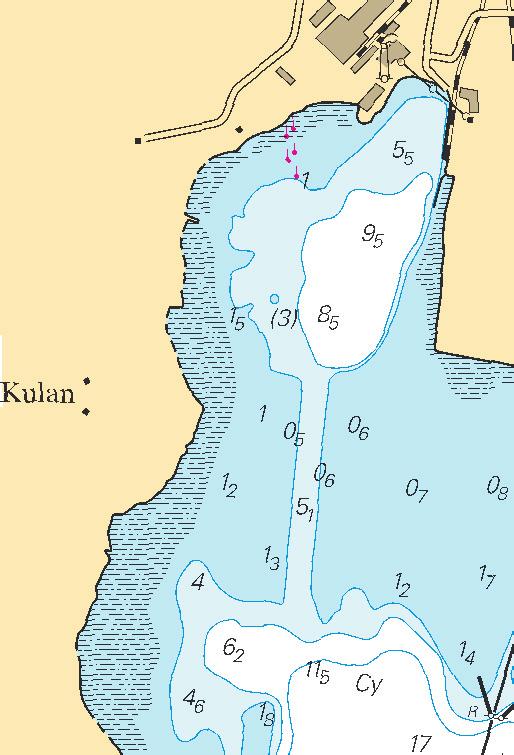 13 Nr 329 Stryk 5,7 g) 59-21,65N 13-10,64E Ändra 2 till 1,3 h) 59-21,68N 13-10,60E Bsp Vänern 2008/s47 Sweden. Lake Vänern. Värmlandssjön. Åsfjorden. Älvenäs. Depth survey performed.