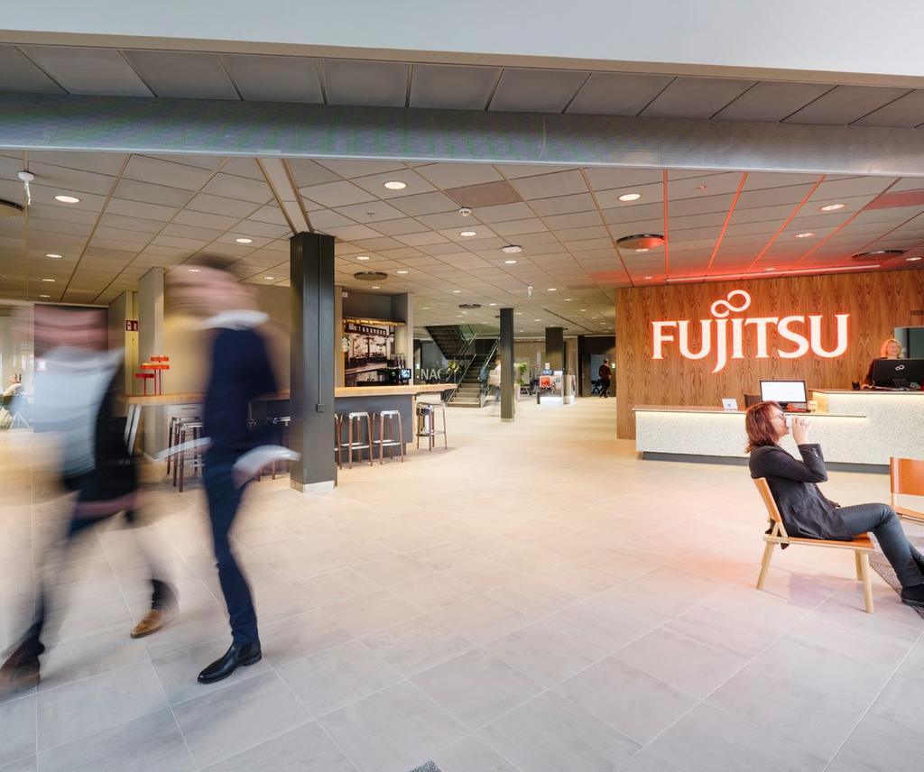 KONTORET VISAR VÄGEN Så använder Fujitsu kontoret för att tydliggöra