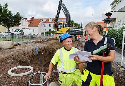 Foto : Kristina Wirén Verksamheten i siffror Anställda Nettoomsättning Dricksvattenledningar Spillvattenledningar 100 st. Ca 161 miljoner kr. Ca 670 km. Ca 550 km. Dagvattenledningar Ca 320 km.