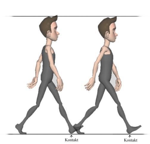 3.1.1.1 Animation 1: 3D-animation Figur 2. För att få en tydlig rörelse är det viktigt att först studera varje del som rör sig och innan jag börjar animera planeras scenen noggrant genom en blockning.