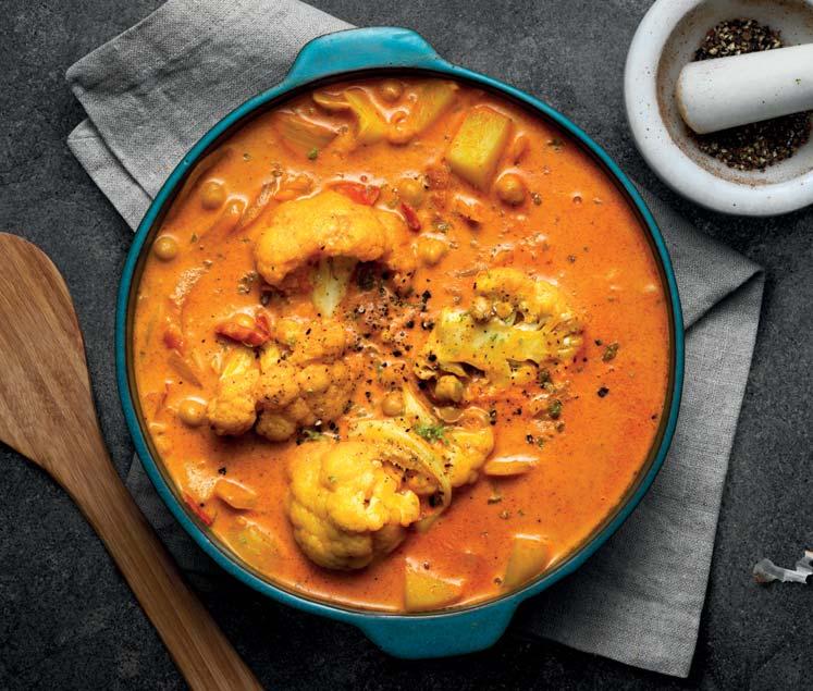 ALOO GOBI - INDISK BLOMKÅLSGRYTA Receptet