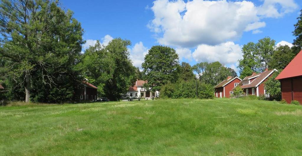 Gårdsbebyggelsen sedd från
