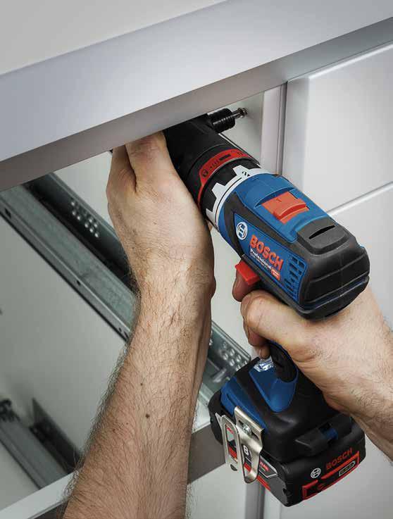 Bosch PRO NEWS Gäller från 1 april 2018-20 augusti 2018 Mångsidigare än någonsin It s in your hands Nya Bosch FlexiClick för hantverkare: skruvdragaren med hög prestanda som