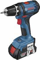 Visste du att? 18V skruvdragare Boschs nya 18V sortiment sk 18V-prestanda i en skruvdragare med storleken av en 12 volts maskin!