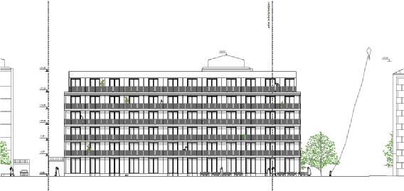BOTKYRKA KOMMUN 21 [31] Fasad mot söder (ritad av Kolman Boye Arkitekter