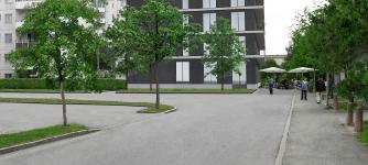 fastigheten (ritad av Kolman Boye Arkitekter AB) Invändig utformning Äldreboendet kommer