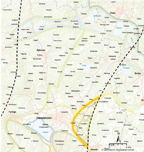 5.12 Hässleholmslätten 5.12.1 Karaktär, funktioner och utvecklingstendenser Hässleholmslätten ligger främst inom den regionala landskapstypen Mosaiklandskap och övergånggen till Slättlandskap.