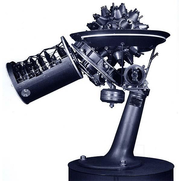 Första moderna planetariet (München 1923) Projektionsprincipen i