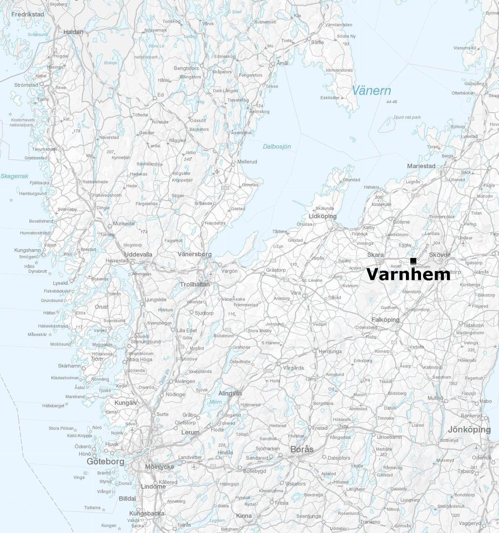Sammanfattning: En arkeologisk utredning har gjorts inom DP område Simmesgården i Varnhems tätort i Skara kommun.