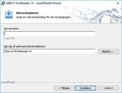 Skapa en administratörsinstallationspunkt 1. Sätt installationsskivan i DVD-läsaren och vänta på att den startar automatiskt eller kör filen Setup.