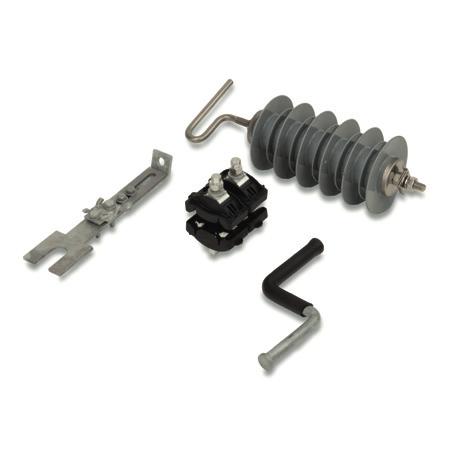 3 99-157 52kV 5,9 3 Alternativa strömbegränsare/gnistgapssats med ventilavledare SDI46 för vinkel och inspännings reglar Alternativa strömbegränsare kan installeras i befintligt nät.