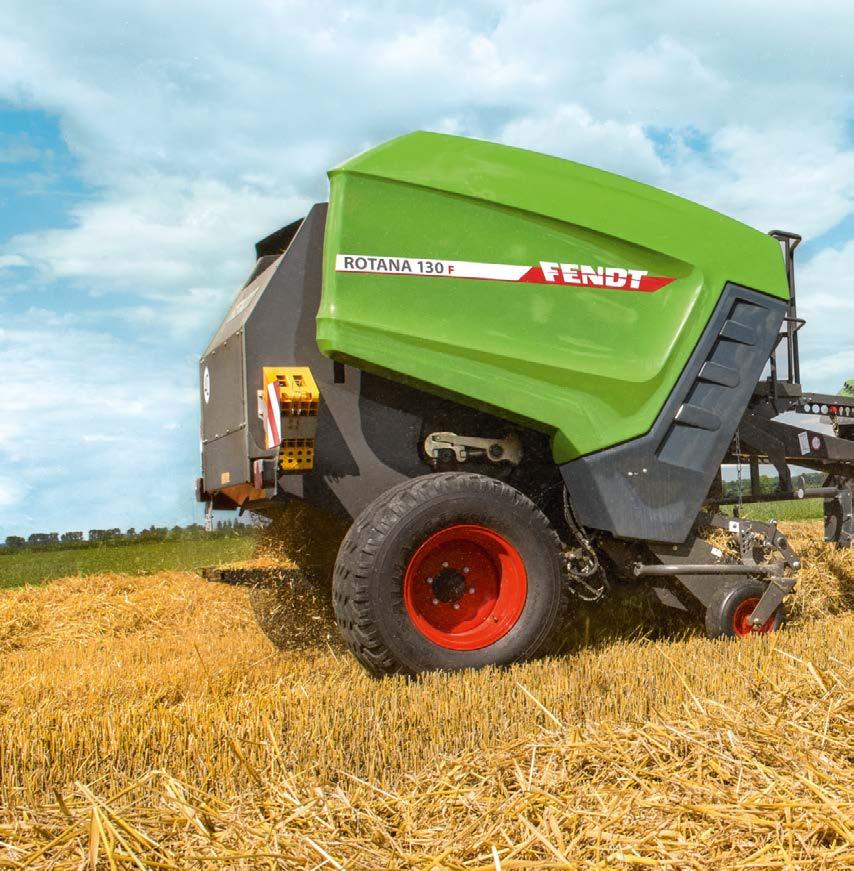 130 F 130 F Xtra Presskammardiameter 1,25 m 1,25 m Uppenbart i varje bal: erfarenhet, innovation och