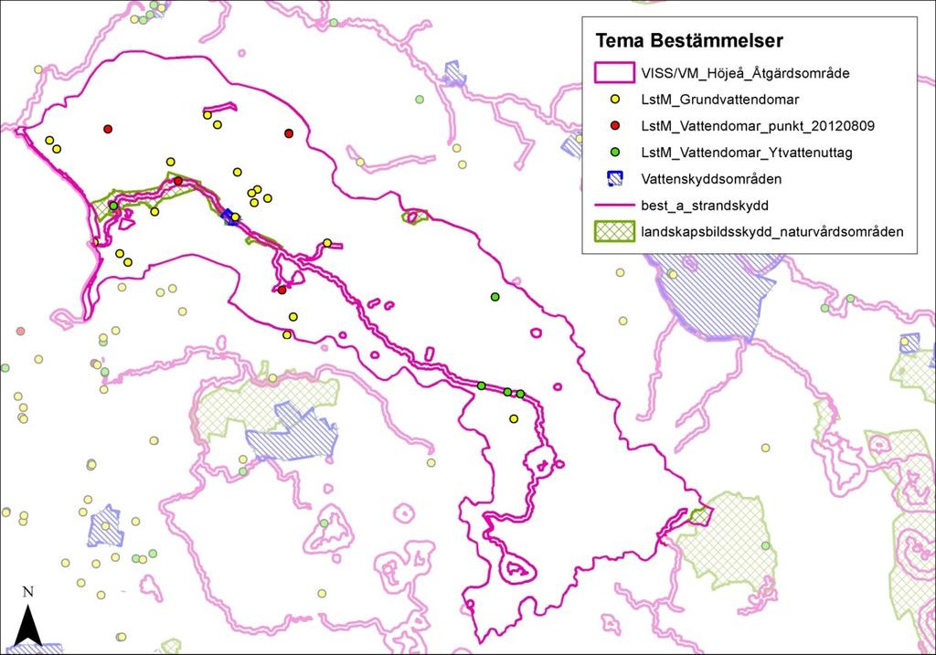 EXEMPEL kommunal planering Bestämmelser vatten Vattenvårdsplanering Information