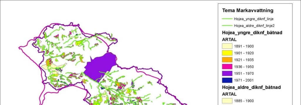 Miljötillsyn Risk- och sårbarhetsanalys Dikningsföretag -Hänsyn till skyddsbestämmelser och