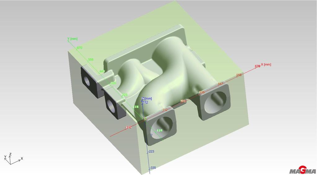 55 Efter att designkoncept nr. 1 blivit valt till det koncept man ville koncentrera sig på och eventuellt skulle vidareutveckla så gjordes noggrannare simuleringar av 3D-modellen.