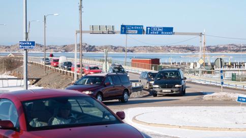 Västsvenska paketet Väg 155 Öckeröleden Förstudie Delen Lilla Varholmen - Gossbydal mars 2011 Ökad framkomlighet för kollektivtrafiken Förstudie pågår under våren 2011 gällande ett separat