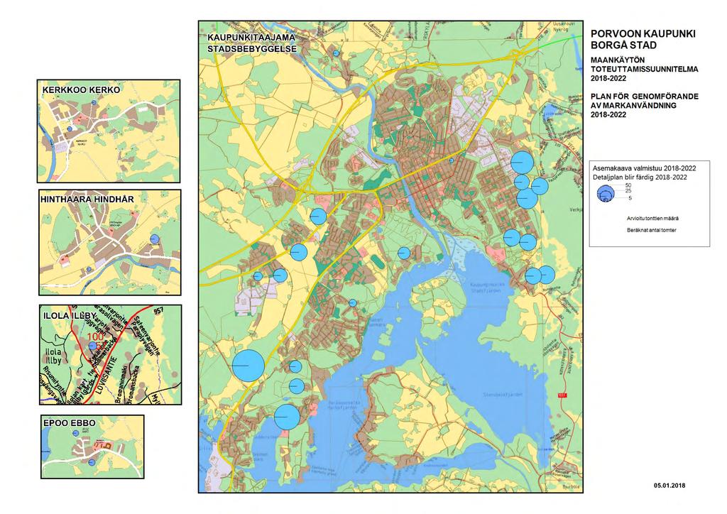 Plan för genomförande av markanvändning 2018