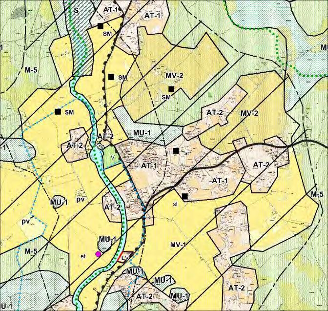 Delgeneralplan: Delgeneralplan för byar och glesbygd, godkänd i fullmäktige 1996. Revidering av delgeneralplanen pågår inte.