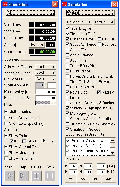 6.2.2 Simulering Vid simuleringar använder OpenTrack en blandning av kontinuerliga och diskreta beräkningar.