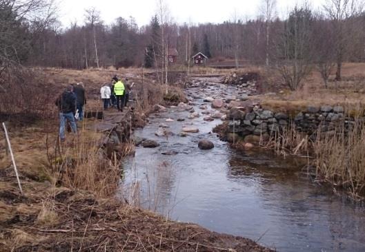 Mellan Unden och Viken rinner Edsån i vilken Sätra Bruk ansökt om byggande av fria vattenvägar.